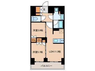 J.GRAN Court 品川西大井EASTの物件間取画像